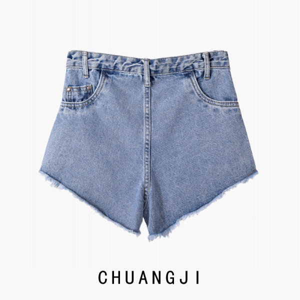 Γυναικεία σορτς τζιν με τσέπη