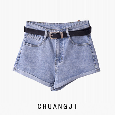 Γυναικεία σορτς τζιν με ελαστικό