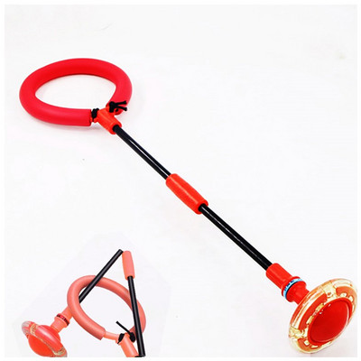 Vaikiškas aerobikos prietaisas su šviesos elementu