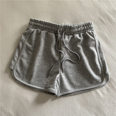 Pantaloni scurți din bumbac cu talie elastică