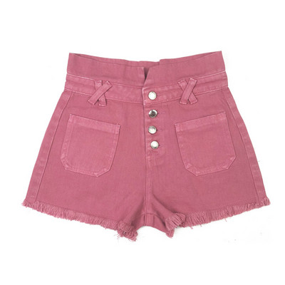 Ležerne traper kratke hlače s gumbima