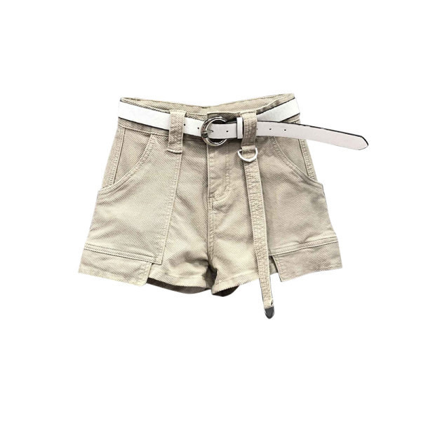 Pantaloni scurți casual din denim cu buzunare