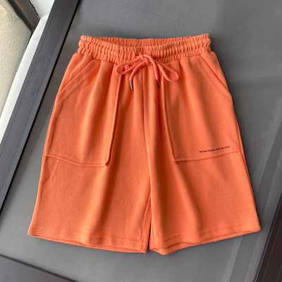 Φαρδιά παντελόνια πάνω από το γόνατο με τσέπες - μοντέλο unisex