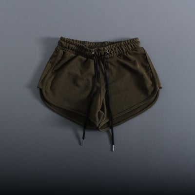 Īsi brīvi šorti ar gumiju sievietēm