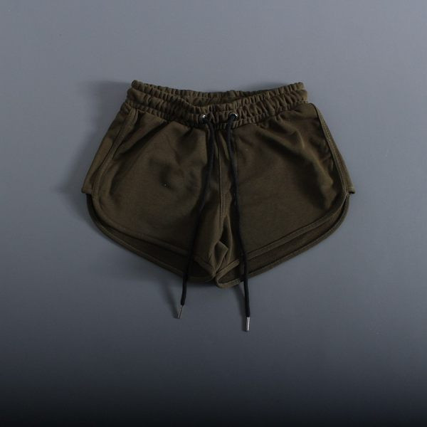 Īsi brīvi šorti ar gumiju sievietēm