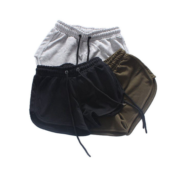 Īsi brīvi šorti ar gumiju sievietēm