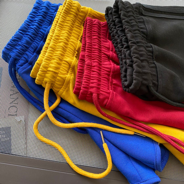 Casual σορτς με κορδόνιας και ελαστική μέση