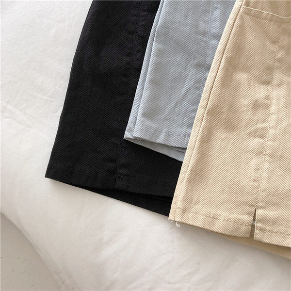 Moderni sieviešu svārki-bikses ar jostu