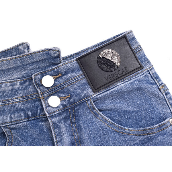 Κοντό τζιν γυναικείο με ψηλή μέση