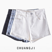 Pantaloni scurți de vară de damă cu buzunare