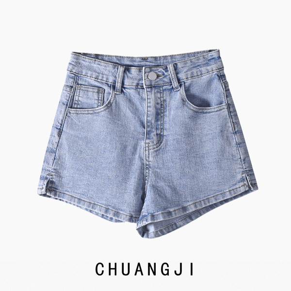 Pantaloni scurți de vară de damă cu buzunare