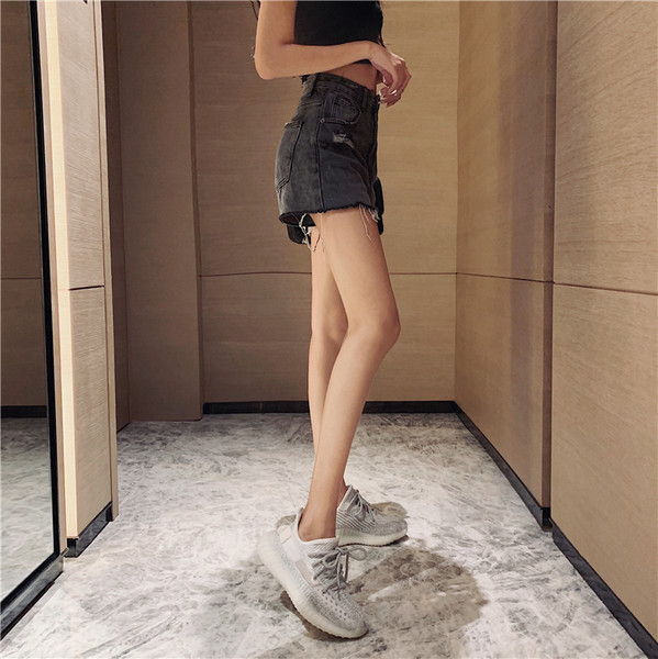 Blugi casual cu elemente rupte - in doua culori