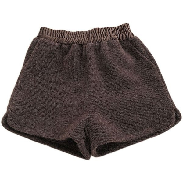 Ženske kratke hlače s elastičnim strukom u dvije boje