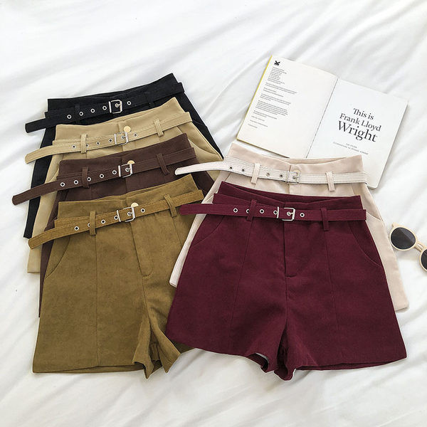 Casual kratke hlače s remenom-u više boja