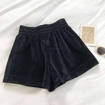 Ženske široke hlače s elastičnim strukom