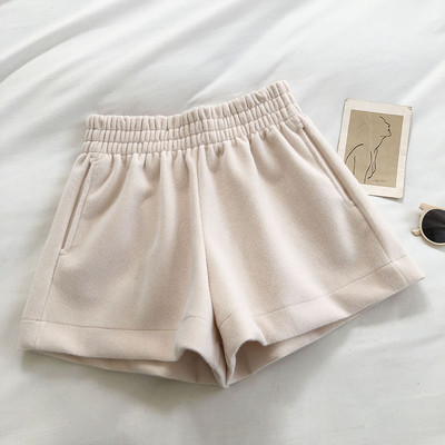 Ženske široke hlače s elastičnim strukom