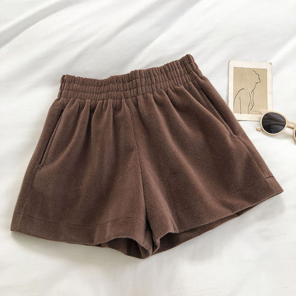 Ženske široke hlače s elastičnim strukom