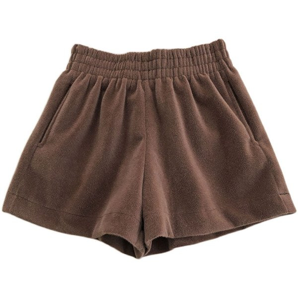 Ženske široke hlače s elastičnim strukom