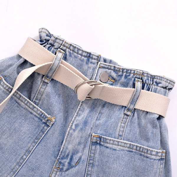 Kratke traperice sa strukom - papirnata vrećica