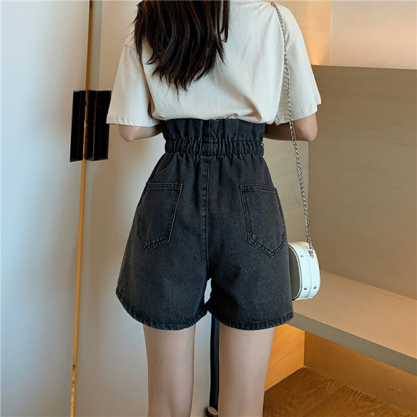 Novi model ženskih kratkih hlača s elastičnim strukom u crnoj i plavoj boji