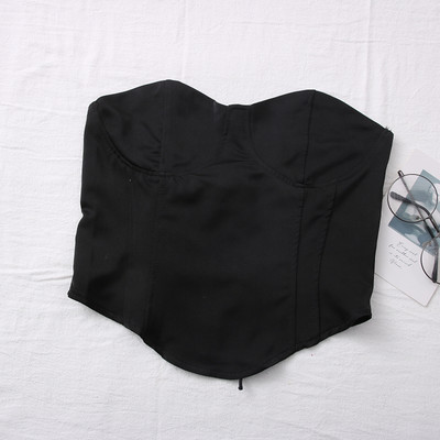 Μοντέρνα γυναικεία μπούστο με κορδόνια στην πλάτη σε διάφορα χρώματα