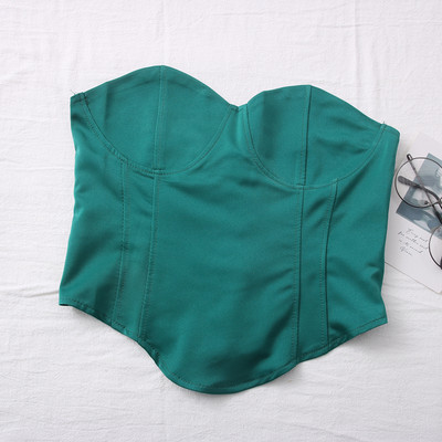 Μοντέρνα γυναικεία μπούστο με κορδόνια στην πλάτη σε διάφορα χρώματα