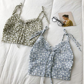 Maieu modern de damă cu cravate și motive florale