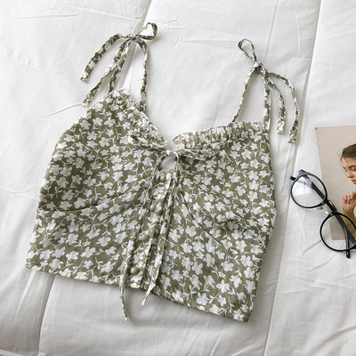 Maieu modern de damă cu cravate și motive florale