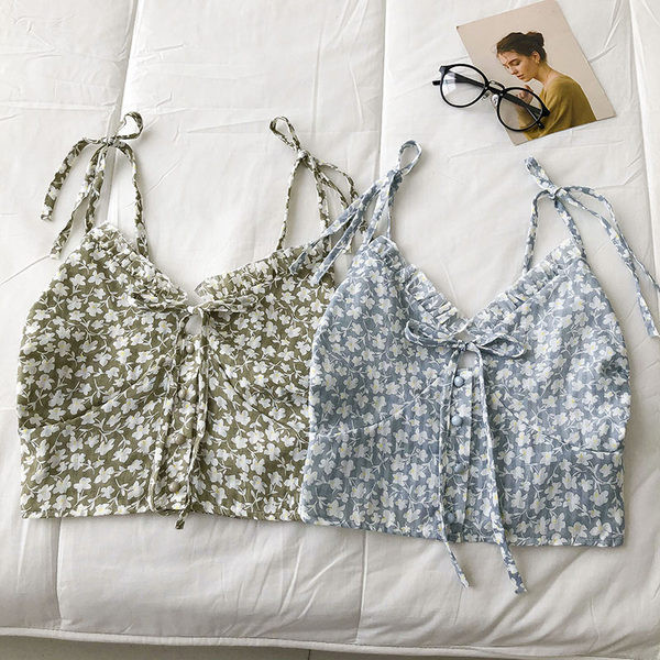 Maieu modern de damă cu cravate și motive florale