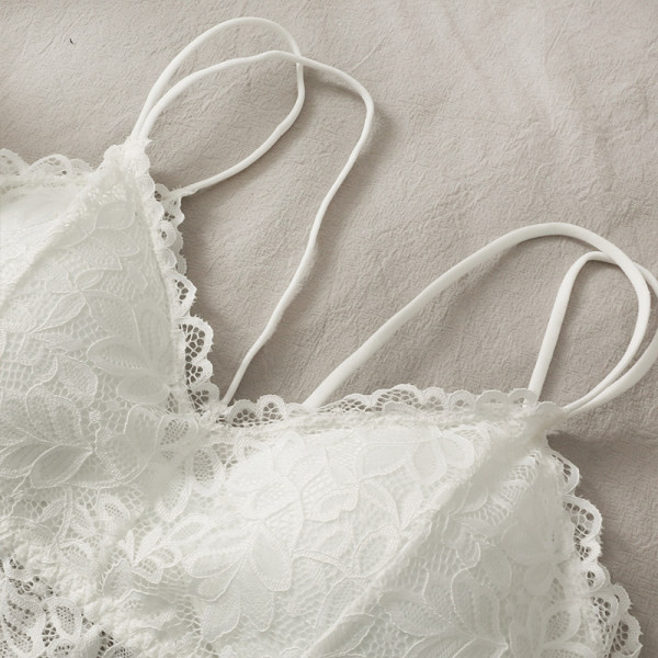 Maieu casual dama cu bretele subtiri si dantela