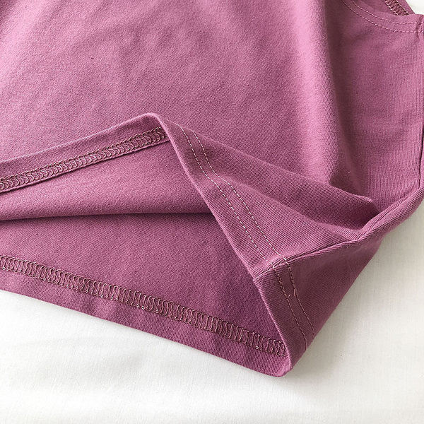 Γυναικεία αθλητική αμάνικι μπλούζα με στρογγυλή λαιμόκοψη