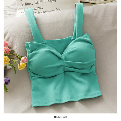 Ženska majica bez rukava s naramenicama u različitim bojama