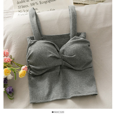 Ženska majica bez rukava s naramenicama u različitim bojama