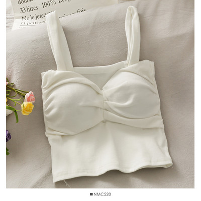 Ženska majica bez rukava s naramenicama u različitim bojama