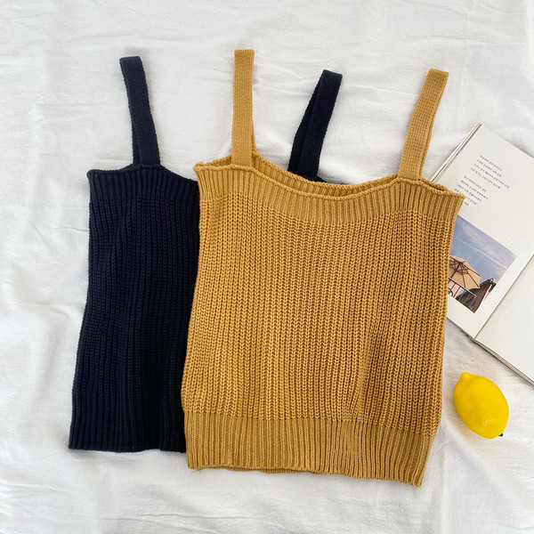 Sieviešu trikotāžas tops ar lencītēm vairākās krāsās