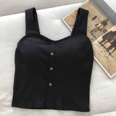 Νέο μοντέλο γυναικείο ελαστικό αμάνικο με κουμπιά