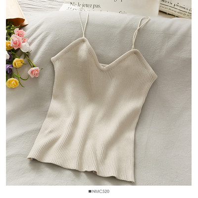 Μοντέρνο γυνικείο αμάνικο κλασικό μοντέλο με λεπτά τιραντάκια  