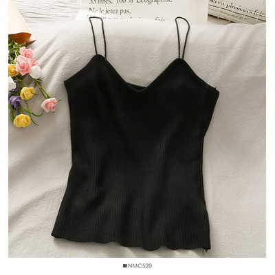 Μοντέρνο γυνικείο αμάνικο κλασικό μοντέλο με λεπτά τιραντάκια  