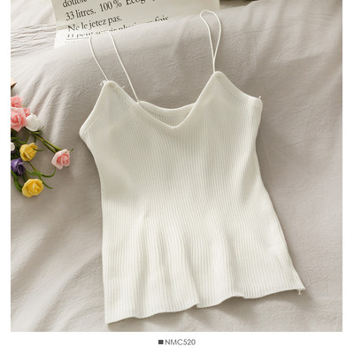 Μοντέρνο γυνικείο αμάνικο κλασικό μοντέλο με λεπτά τιραντάκια  