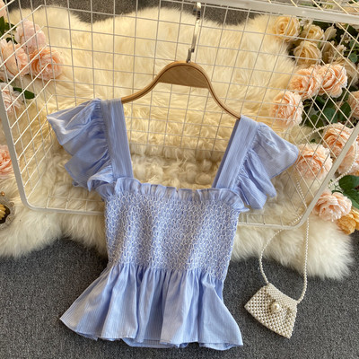 Maiou de vară de zi cu zi, cu bucle pe curea