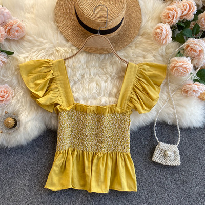 Maiou de vară de zi cu zi, cu bucle pe curea