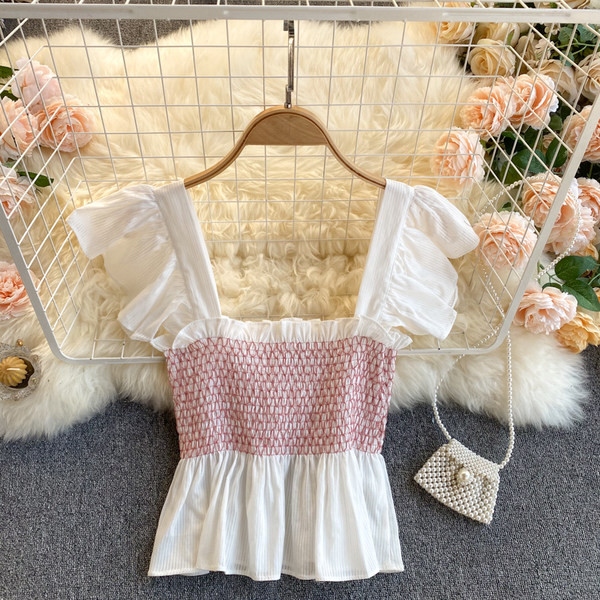 Maiou de vară de zi cu zi, cu bucle pe curea