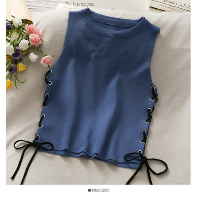 Μοντέρνο γυνικείο αμάνικο κλασικό μοντέλο με λεπτά τιραντάκια και διαφορετικά χρώματα