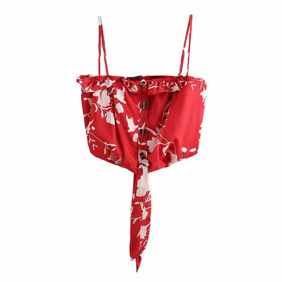 Κοντό αμάνικο με κουμπιά και κορδόνια στη μέση