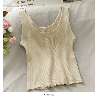 Γυναικείο μοντέρνο αμάνικο με φαρδύ λουράκι