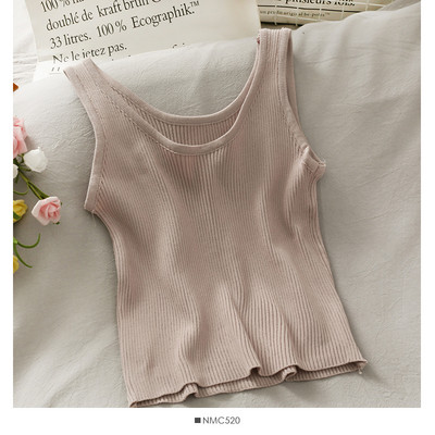 Γυναικείο μοντέρνο αμάνικο με φαρδύ λουράκι