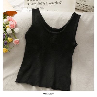 Γυναικείο μοντέρνο αμάνικο με φαρδύ λουράκι