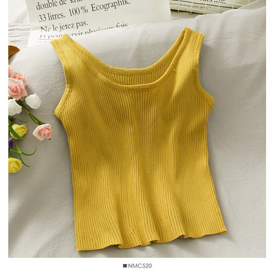 Γυναικείο μοντέρνο αμάνικο με φαρδύ λουράκι