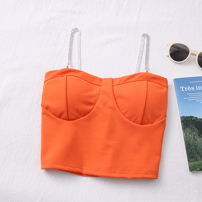 Moderni ženski bustier sa kamenčićima u više boja