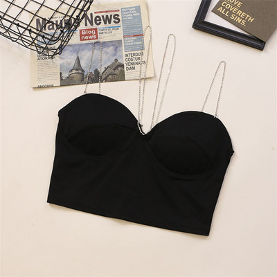 Bustiera de dama model nou cu bretele subtiri